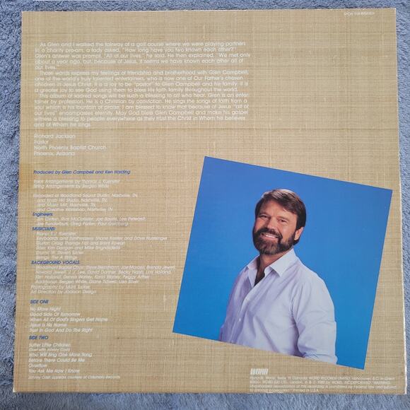 Glen Campbell 2 LP Lot – Southern Nights (1977) + No More Night (1985) – VG - Picture 5 of 11